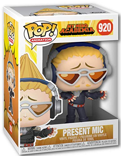 Funko Pop! Anime: My Hero Academia - Present Mic Vinyl Figure (Bundled with Pop Box Protector Case)