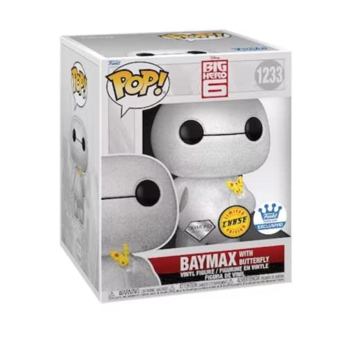 Funko POP! Big Hero 6 - Baymax with Butterfly 6 Chase Super Sized Exclusive