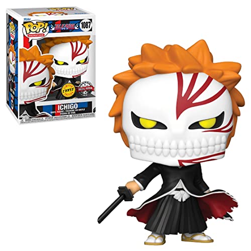 Funko Pop Chase Bleach Ichigo Vizard/Hollowfication Figura de vinilo (edición especial exclusiva)