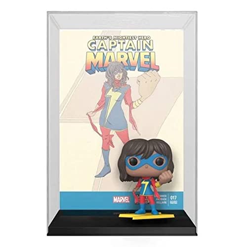 Funko Pop! Comic Cover: Marvel - Kamala Khan - Figura de Vinilo Coleccionable - Idea de Regalo- Mercancia Oficial - Juguetes para Niños y Adultos - Movies Fans - Muñeco para Coleccionistas