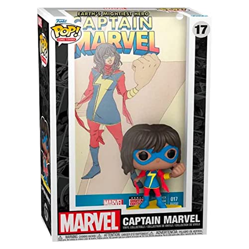 Funko Pop! Comic Cover: Marvel - Kamala Khan - Figura de Vinilo Coleccionable - Idea de Regalo- Mercancia Oficial - Juguetes para Niños y Adultos - Movies Fans - Muñeco para Coleccionistas