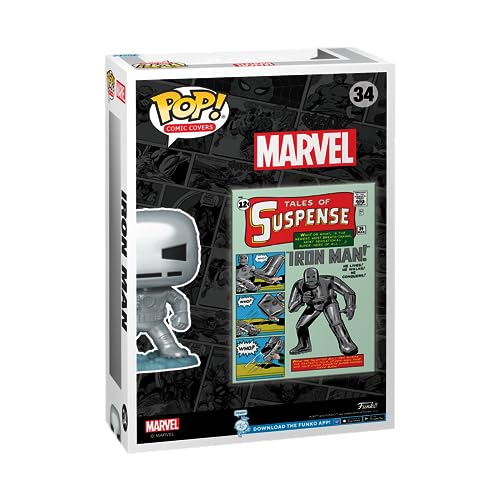 Funko Pop! Comic Cover: Marvel - Tales of Suspense #39 - Figura de Vinilo Coleccionable - Idea de Regalo- Mercancia Oficial - Juguetes para Niños y Adultos - Muñeco para Coleccionistas