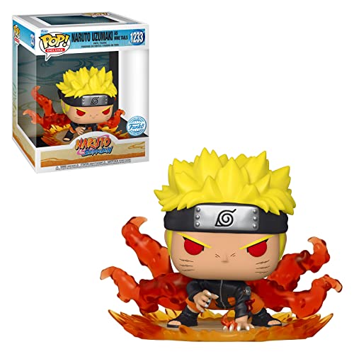 Funko POP! Deluxe: Naruto Uzumaki - Naruto Uzumaki As Nine Tails - Exclusivo De Amazon - Figuras Miniaturas Coleccionables Para Exhibición - Idea De Regalo - Mercancía Oficial - Fans De Anime