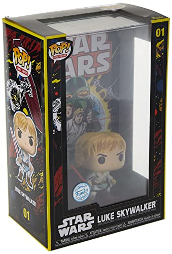 Funko Pop! Exclusivo - Portada del cómic: La Guerra de Las Galaxias - Luke Skywalker Vinilo Bobblehead