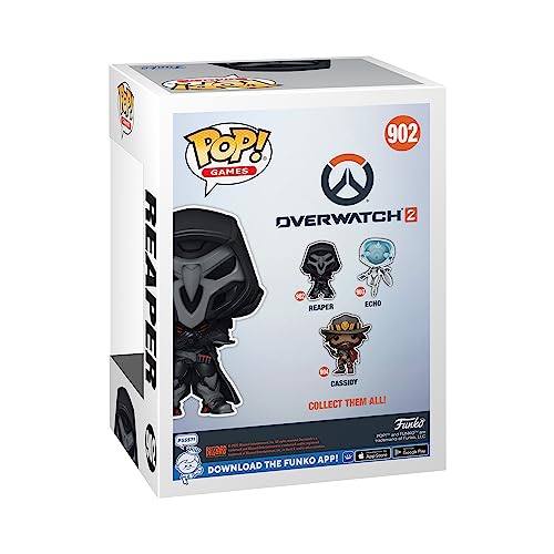 Funko Pop! Games: Overwatch 2- Reaper - Figura de Vinilo Coleccionable - Idea de Regalo- Mercancia Oficial - Juguetes para Niños y Adultos - Video Games Fans - Muñeco para Coleccionistas y Exposición