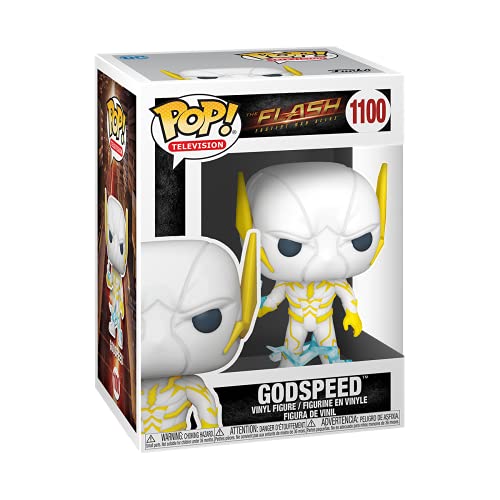 Funko Pop! Heroes: DC The Flash - Godspeed - The Flash TV - Figura de Vinilo Coleccionable - Idea de Regalo- Mercancia Oficial - Juguetes para Niños y Adultos - TV Fans