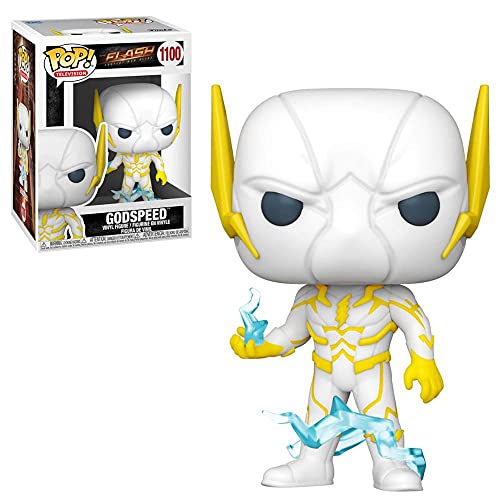 Funko Pop! Heroes: DC The Flash - Godspeed - The Flash TV - Figura de Vinilo Coleccionable - Idea de Regalo- Mercancia Oficial - Juguetes para Niños y Adultos - TV Fans