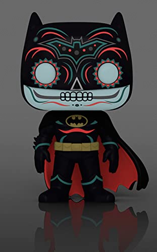 Funko Pop! Heroes: Die de Los Muertos- Batman Bundled with a Byron's Attic Pop Protector