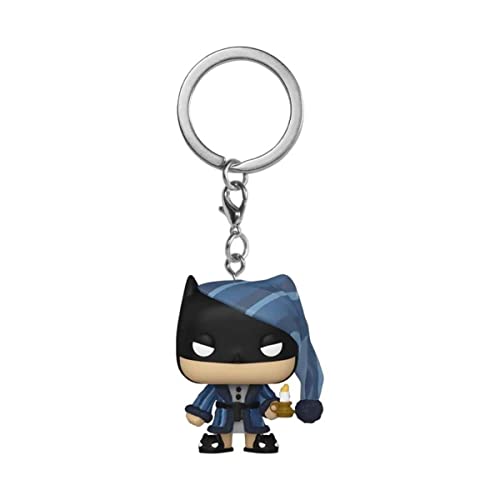 Funko Pop! Keychain: DC Holiday - Batman - (WMT) - DC Comics - Minifigura de Vinilo Coleccionable Llavero Original - Relleno de Calcetines - Idea de Regalo- Mercancia Oficial - Comic Books Fans