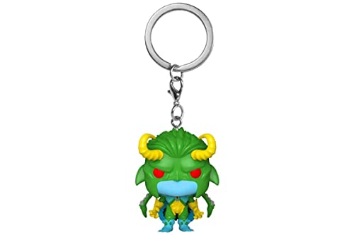 Funko POP! Keychain: Monster Hunters - Loki - Marvel Comics - Collectable Vinilo Mini Figure Llavero Novedoso - Relleno De Calcetín - Idea De Regalo - Mercancía Oficial - Fans De Comic Books