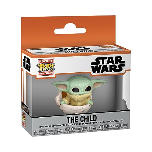 Funko POP! Keychain: Star Wars: The Mandalorian - Blueberry - Child In Canister - Collectable Vinilo Mini Figure Llavero Novedoso - Relleno De Calcetín - Idea De Regalo - Mercancía Oficial