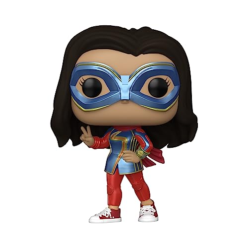 Funko Pop! Marvel: Ms. Marvel - Figura de Vinilo Coleccionable - Idea de Regalo- Mercancia Oficial - Juguetes para Niños y Adultos - TV Fans - Muñeco para Coleccionistas y Exposición