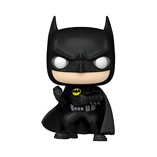 Funko Pop! Movies: DC - The Flash - Batman - (Keaton) - DC Comics - Figura de Vinilo Coleccionable - Idea de Regalo- Mercancia Oficial - Juguetes para Niños y Adultos - Comic Books Fans