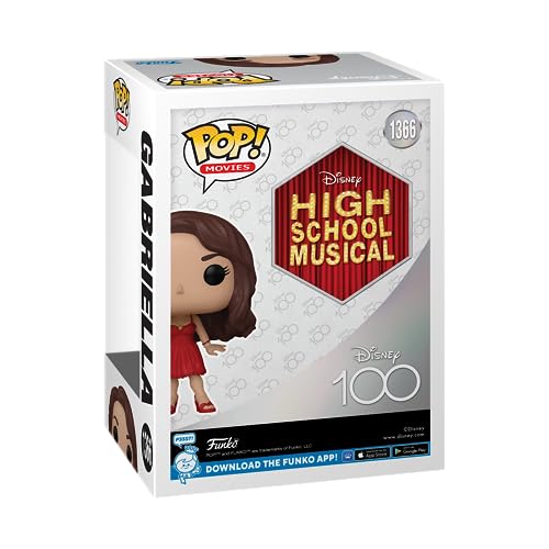 Funko Pop! Movies: High School Musical - Gabriella Montez - Figura de Vinilo Coleccionable - Idea de Regalo- Mercancia Oficial - Juguetes para Niños y Adultos - TV Fans - Muñeco para Coleccionistas