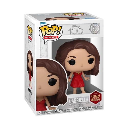 Funko Pop! Movies: High School Musical - Gabriella Montez - Figura de Vinilo Coleccionable - Idea de Regalo- Mercancia Oficial - Juguetes para Niños y Adultos - TV Fans - Muñeco para Coleccionistas