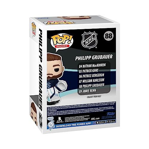 Funko POP! NHL: Kraken - Mark Giordano - (Home) - Figuras Miniaturas Coleccionables Para Exhibición - Idea De Regalo - Mercancía Oficial - Juguetes Para Niños Y Adultos - Fans De Sports