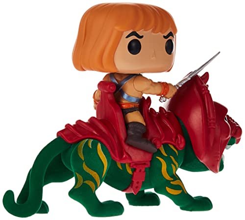 Funko Pop! Ride Deluxe: Masters of The Universe - He-Man On BC - Afelpado - Masters del Universo - Figura de Vinilo Coleccionable - Idea de Regalo- Mercancia Oficial - Juguetes para Niños y Adultos