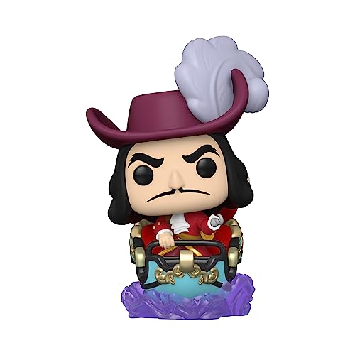 Funko Pop! Ride: WDW50- Captain Hook On Peter Pan Flight - Disney World 50th Anniversary - Figura de Vinilo Coleccionable - Idea de Regalo- Mercancia Oficial - Juguetes para Niños y Adultos