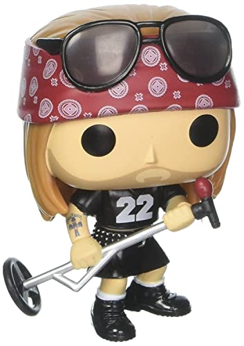 Funko Pop! Rocks: Music - Guns N Roses Axl Rose - Figura de Vinilo Coleccionable - Idea de Regalo- Mercancia Oficial - Juguetes para Niños y Adultos - Music Fans - Muñeco para Coleccionistas