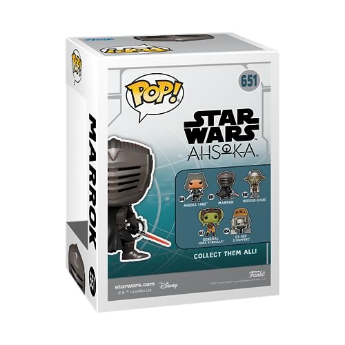 Funko Pop! Star Wars: Ahsoka TV - Marrok - Star Wars Ahsoka - Figura de Vinilo Coleccionable - Idea de Regalo- Mercancia Oficial - Juguetes para Niños y Adultos - TV Fans - Muñeco para Coleccionistas