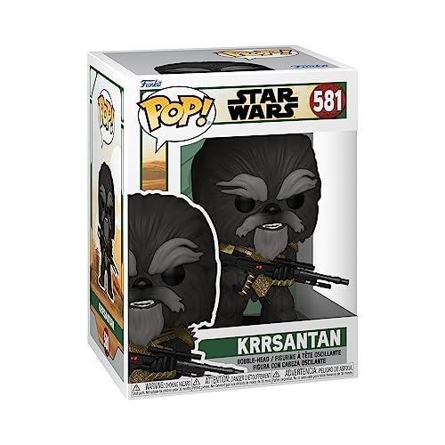 Funko Pop! Star Wars: BoBF - Black Krrsantan with BG - Star Wars: The Book of Boba Fett - Figura de Vinilo Coleccionable - Idea de Regalo- Mercancia Oficial - Juguetes para Niños y Adultos - TV Fans