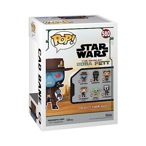 Funko Pop! Star Wars: BoBF - Cad Bane - Star Wars: The Book of Boba Fett - Figura de Vinilo Coleccionable - Idea de Regalo- Mercancia Oficial - Juguetes para Niños y Adultos - TV Fans