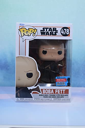 Funko Pop! Star Wars: Mandalorian - Boba Fett On Tattooine - (no Armor Or Helmet) - Figura de Vinilo Coleccionable - Idea de Regalo- Mercancia Oficial - Juguetes para Niños y Adultos