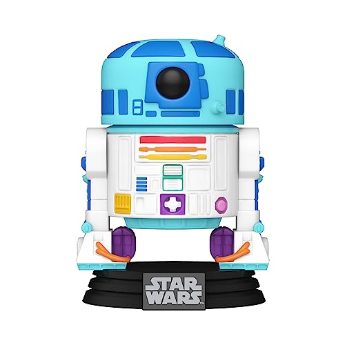 Funko Pop! Star Wars: Pride 2023- R2-D2 - Figura de Vinilo Coleccionable - Idea de Regalo- Mercancia Oficial - Juguetes para Niños y Adultos - Movies Fans - Muñeco para Coleccionistas