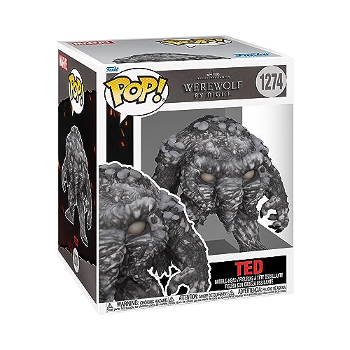 Funko Pop! Super: Werewolf by Night - Man-Thing - Figura de Vinilo Coleccionable - Idea de Regalo- Mercancia Oficial - Juguetes para Niños y Adultos - TV Fans - Muñeco para Coleccionistas