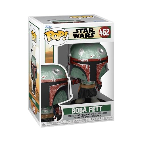 Funko Pop! & tee: Star Wars - Boba Fett - Medium - Camiseta, Franela - Ropa con Figura de Vinilo Coleccionable - Idea de Regalo - Juguetes y Camiseta de Manga Corta para Adultos Hombres y Mujeres