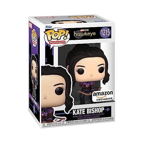 Funko Pop! TV : Marvel - Hawkeye - Kate Bishop - Hawkeye TV Show - Exclusiva Amazon - Figura de Vinilo Coleccionable - Idea de Regalo- Mercancia Oficial - Juguetes para Niños y Adultos - TV Fans