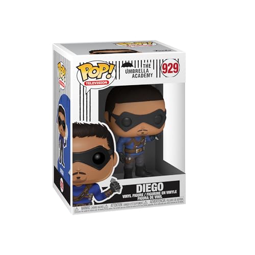 Funko Pop! TV: Umbrella Academy - Diego Hargreeves - Figura de Vinilo Coleccionable - Idea de Regalo- Mercancia Oficial - Juguetes para Niños y Adultos - TV Fans - Muñeco para Coleccionistas