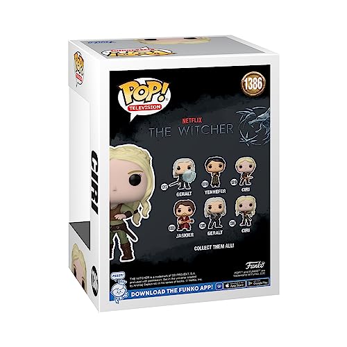 Funko Pop! TV: Witcher - Ciri - (SZN 3) - The Witcher - el Brujo - Figura de Vinilo Coleccionable - Idea de Regalo- Mercancia Oficial - Juguetes para Niños y Adultos - TV Fans