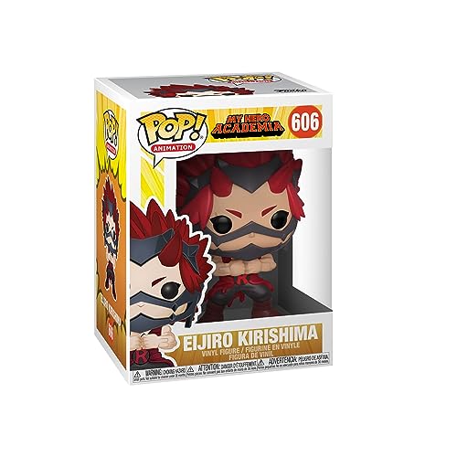 Funko Pop! Vinyl: Animation: My Hero Academia (MHA) - Eijiro Kirishima - (Red Riot) - Figura de Vinilo Coleccionable - Idea de Regalo- Mercancia Oficial - Juguetes para Niños y Adultos - Anime Fans