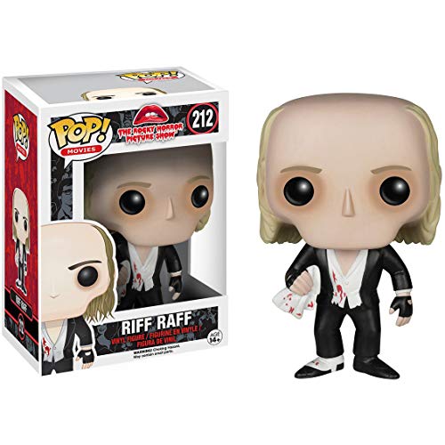 Funko Riff Raff: Rocky Horror Picture Show x POP! Movies Vinyl Figure & 1 POP! Compatible PET Plastic Graphical Protector Bundle [#212 / 05156 - B]