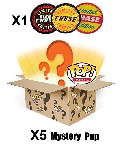 Funko - SG_B071KCM11J_US Mystery - Juego de 6 Figuras, Incluye 1 Figura elegida al Azar, de edición Limitada, Exclusiva o de persecución