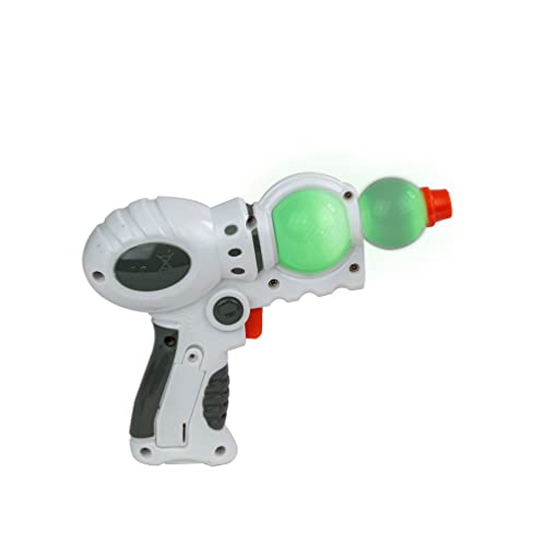 Funtime Gifts 10634 Alien Zapper Ray Gun, Blanco