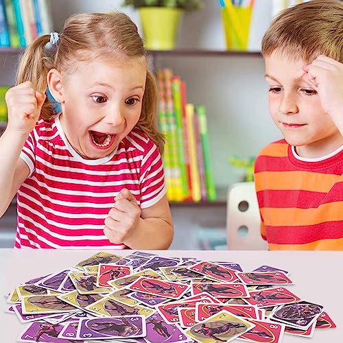 FYDZBSL Marvel Avengers Juego de Cartas UNO Juego de Cartas Anime de la Juego de Mesa Juego Infantil Card Game para Juego Familiar y Juego de Mesa Gift for Kids 7 Years Old Up