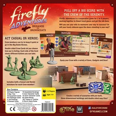 Gale Force Nine Firefly Adventures Brigands and Browncoats