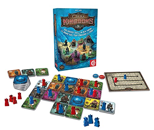 Game Factory- Claim Kingdoms, el Gran Duelo Alrededor del Trono Mesa para 2 Personas, Juego de Sociedad, Color (646269)