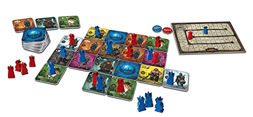 Game Factory- Claim Kingdoms, el Gran Duelo Alrededor del Trono Mesa para 2 Personas, Juego de Sociedad, Color (646269)