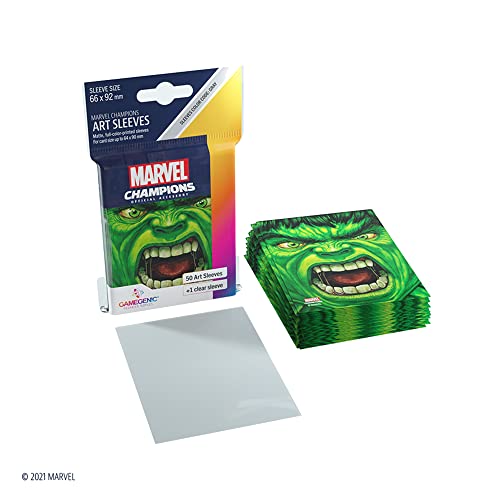 Gamegenic Marvel Champions Sleeves Hulk (GGS15004ML)