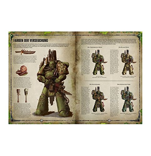 Games Workshop Codex: Death Guard, gebundenen (en alemán)