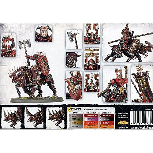 Games Workshop- Khorne Bloodbound Mighty Skullcrushers Mesa y Juegos en Miniatura (FBA_83-13)