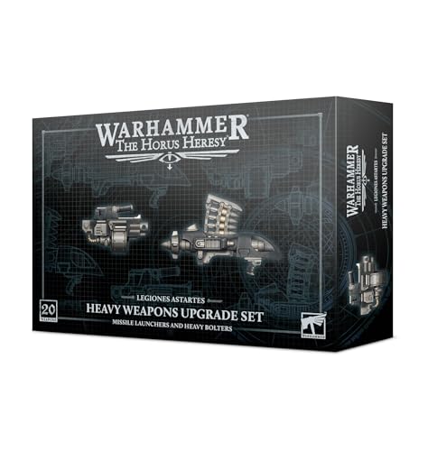 Games Workshop Legiones Astartes – Heavy Weapons Upgrade Set – Misile Launchers And Heavy Bolters