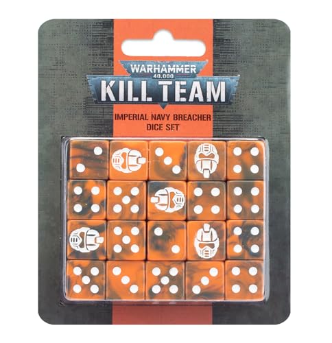 Games Workshop - Warhammer 40.000 - Kill Team: Imperial Navy Breachers Dice Set