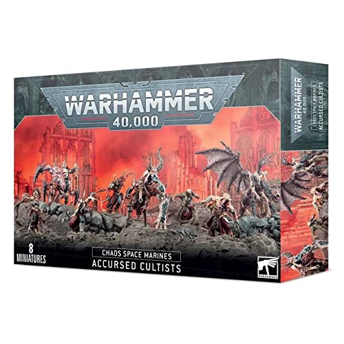 Games Workshop Warhammer 40,000 - Marines Espaciales del Caos: Cultistas Precisos