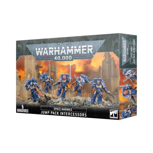 Games Workshop - Warhammer 40,000 - Marines espaciales: Intercesores de Jump Pack