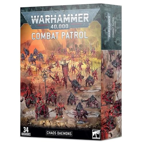 Games Workshop - Warhammer 40.000 - Patrulla de combate: Demonios del Caos