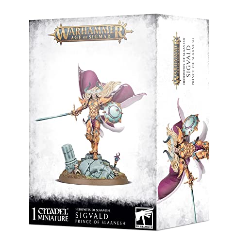 Games Workshop Warhammer AoS - Hedonitas de Slaanesh Sigvald, Príncipe de Slaanesh